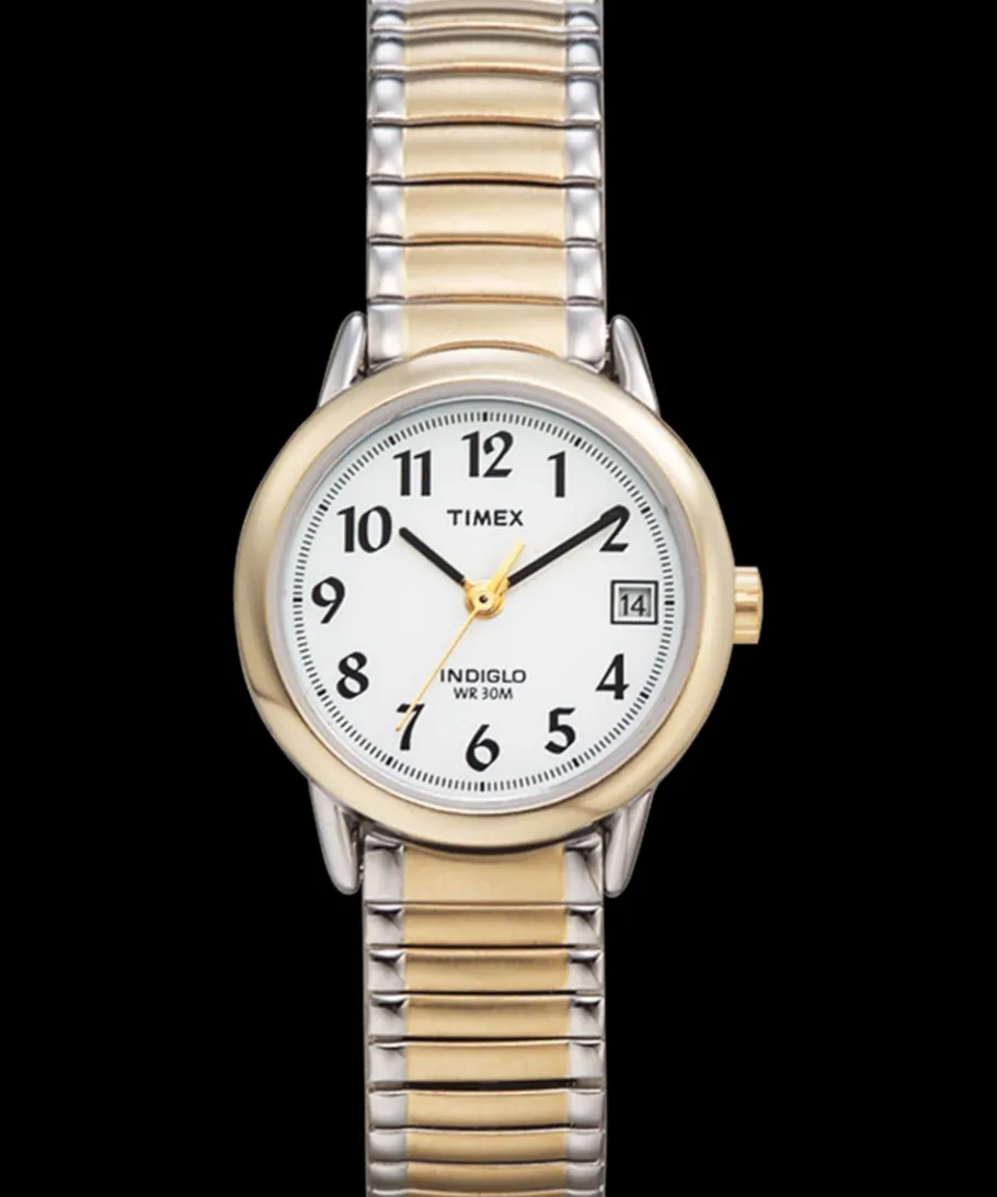 Women Timex Small|Silver-tone*Easy Reader® 25mm Bracelet Watch