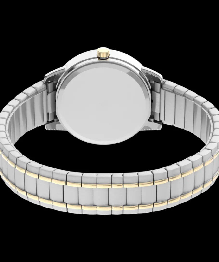 Women Timex Small|Silver-tone*Easy Reader® 30mm Expansion Band Watch