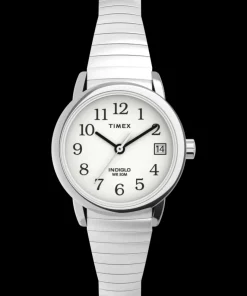Women Timex Small|Silver-tone*Easy Reader® 25mm Expansion Band Watch