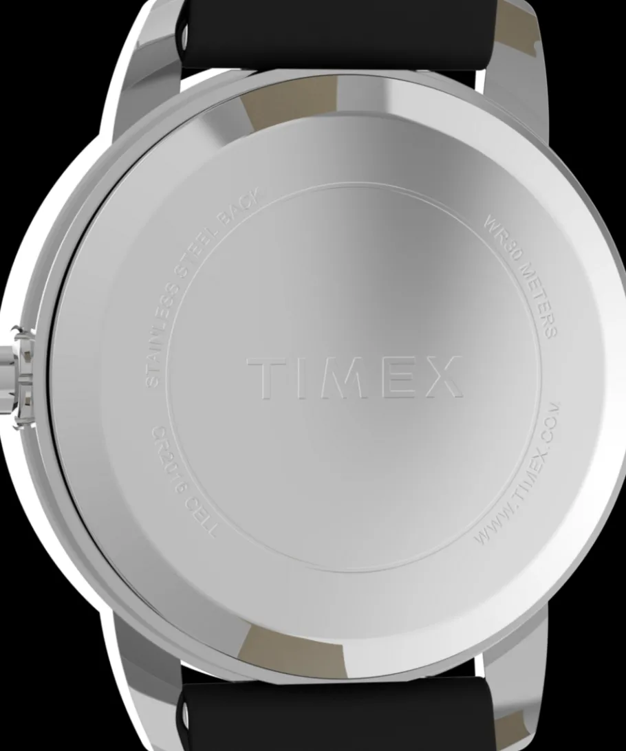 Women Timex Small*Easy Reader® 25mm Leather Strap Watch