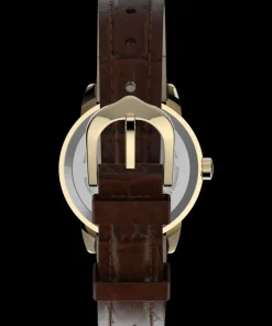 Women Timex Small*Easy Reader® 25mm Leather Strap Watch