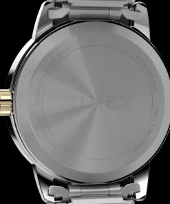 Women Timex Small|Silver-tone*Easy Reader 25mm Stainless Steel Expansion Band Watch