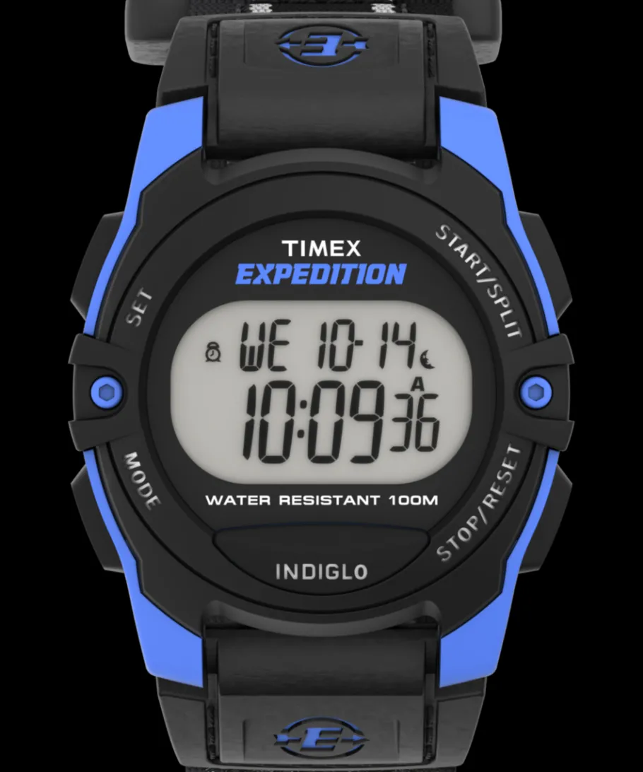 Women Timex Digital|Digital*Expedition Chrono-Alarm-Timer 33mm Fabric Strap Watch