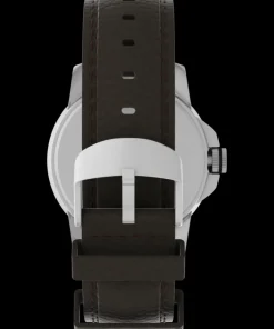 Timex Leather*Expedition Metal Field 40mm Leather Strap Watch