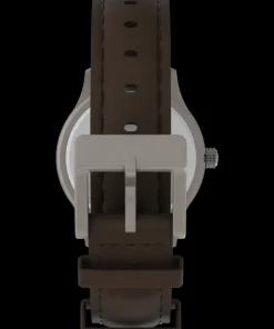 Timex Leather*Expedition Metal Field 37mm Leather Strap Watch
