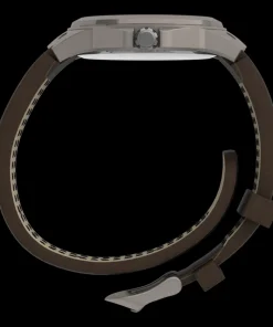 Timex Leather*Expedition Metal Tech 40mm Leather Strap Watch