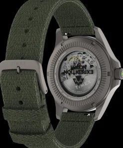 Timex Titanium|Automatic*Expedition Titanium Automatic 41mm Recycled Fabric Strap Watch
