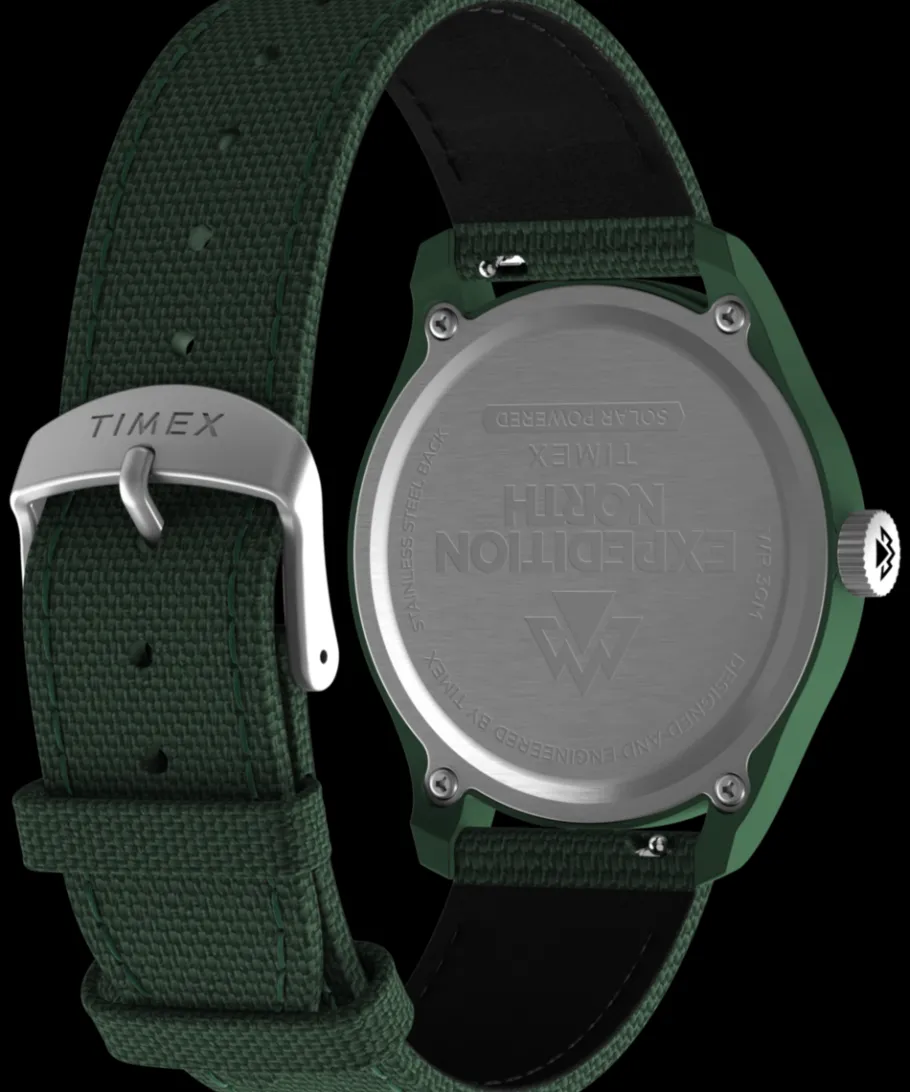 Timex Father's Day Gifts*Expedition Traprock Solar 40mm Eco-friendly Strap Watch