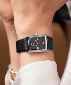 Women Timex Small*Hailey 24mm Leather Strap Watch