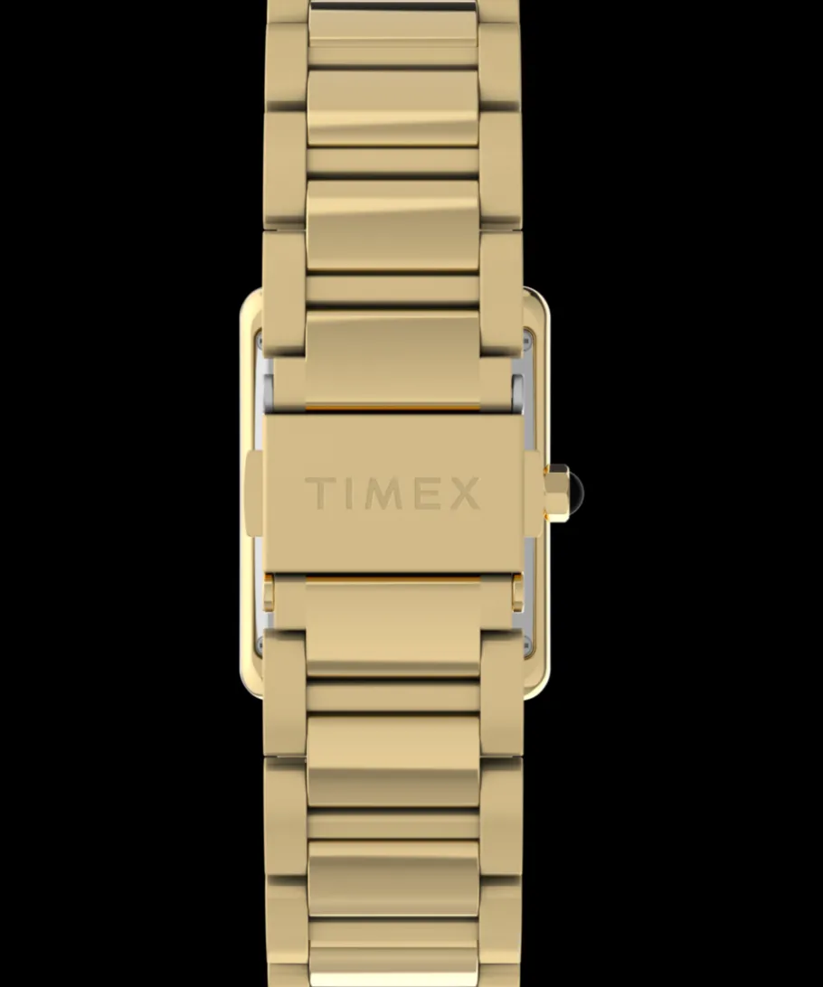 Women Timex Small|Gold-tone*Hailey 24mm Stainless Steel Bracelet Watch