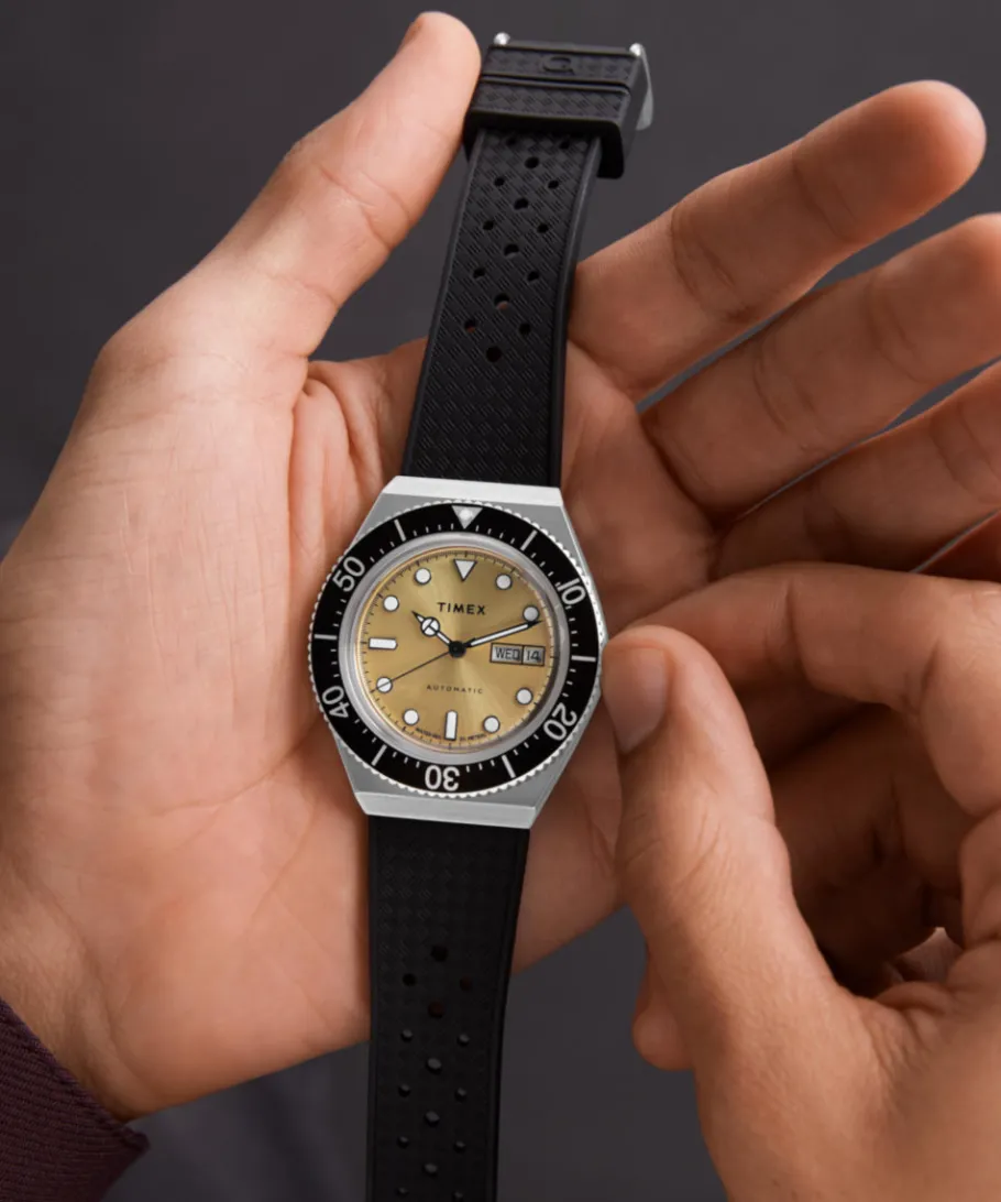 Timex Vintage|Father's Day Gifts*M79 Automatic 40mm Synthetic Rubber Strap Watch