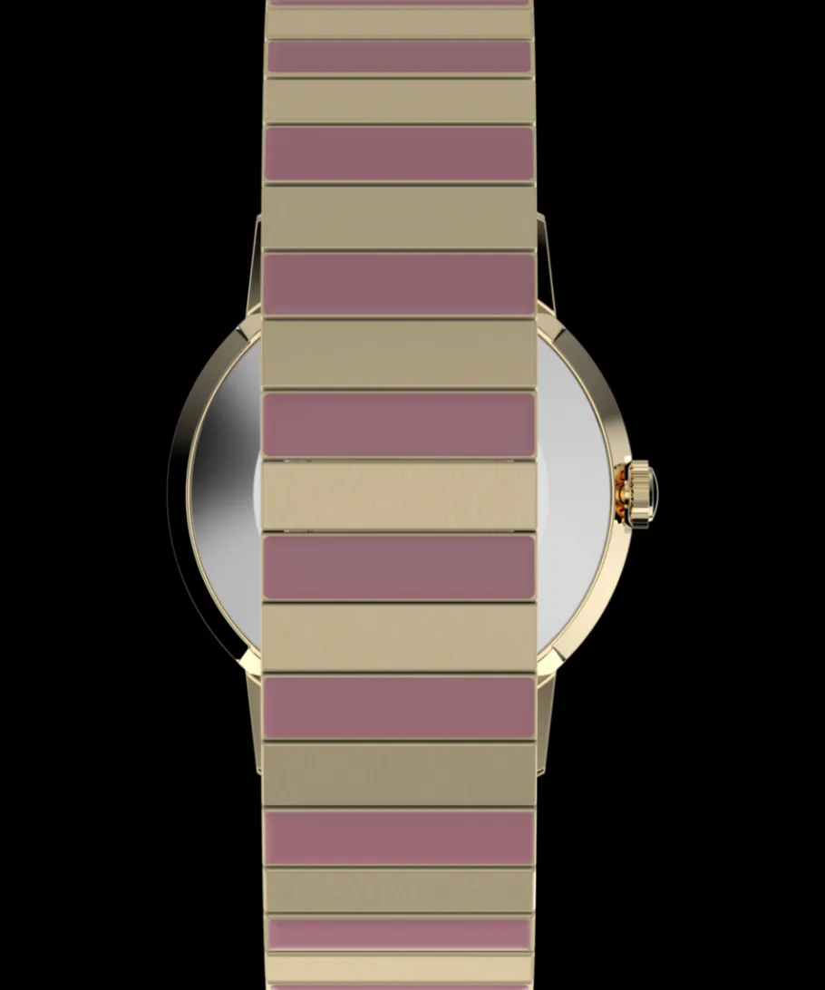Women Timex Gold-tone|Bracelet*Marlin® Hand-Wound 34mm Stainless Steel Expansion Band Watch