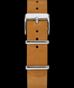 Timex Straps*18mm Leather Slip-Thru Double Layer Strap