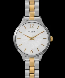 Women Timex Silver-tone|Bracelet*Peyton 32mm Stainless Steel Bracelet Watch
