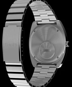 Women Timex Silver-tone|Bracelet*Q 1975 Enigma Reissue 37mm Stainless Steel Bracelet Watch