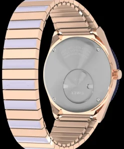 Women Timex Bracelet*Q ® 36mm Stainless Steel Expansion Band Watch
