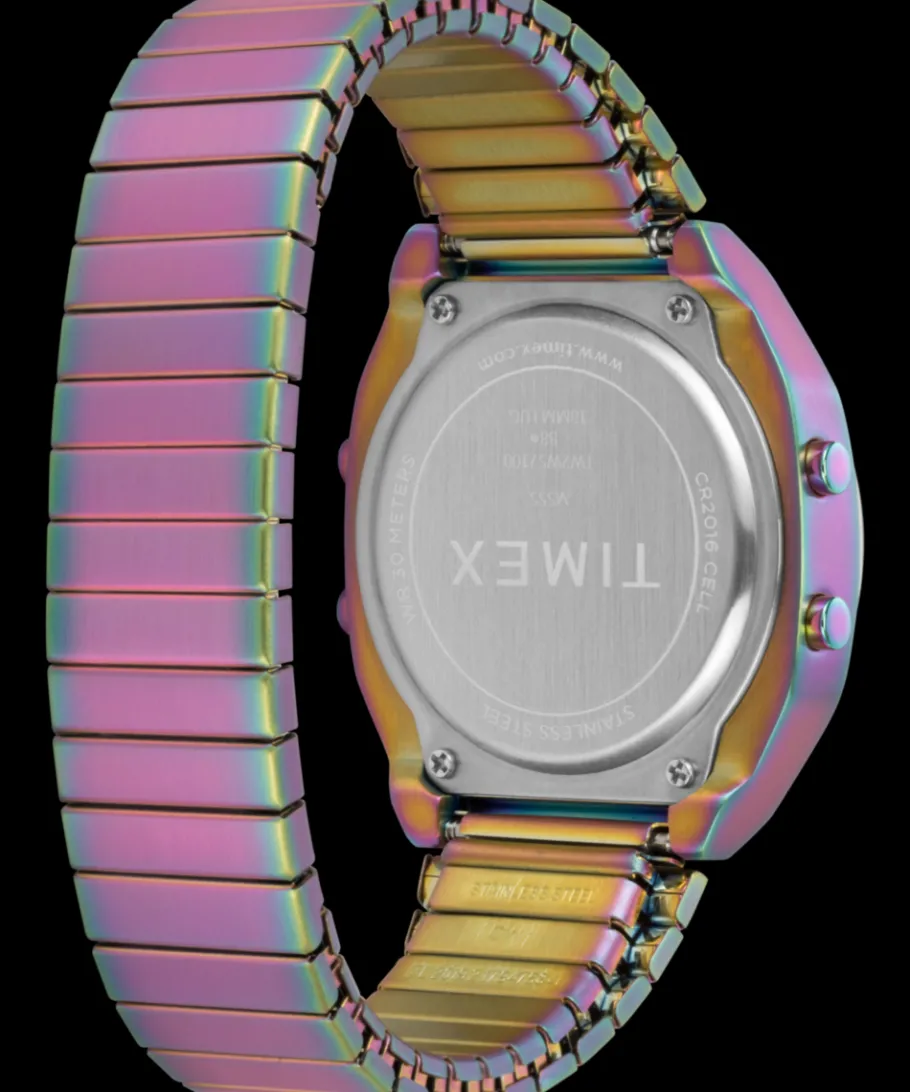 Women Timex Digital|Bracelet*80 36mm Stainless Steel Expansion Band Watch