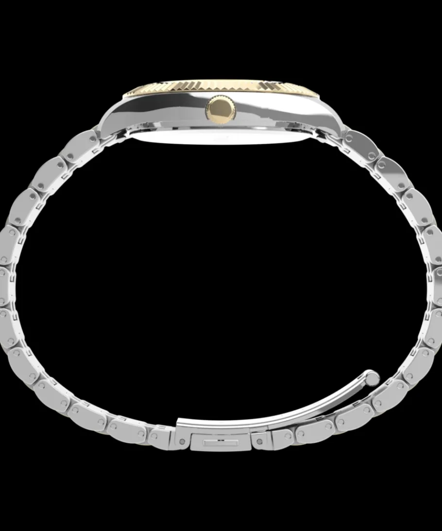 Women Timex Silver-tone|Bracelet*Legacy Boyfriend 36mm Stainless Steel Bracelet Watch