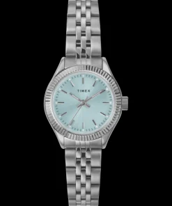 Women Timex Small|Silver-tone*Legacy Mini 25mm Stainless Steel Bracelet Watch
