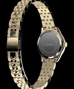 Women Timex Small|Gold-tone*Legacy Mini 25mm Stainless Steel Bracelet Watch