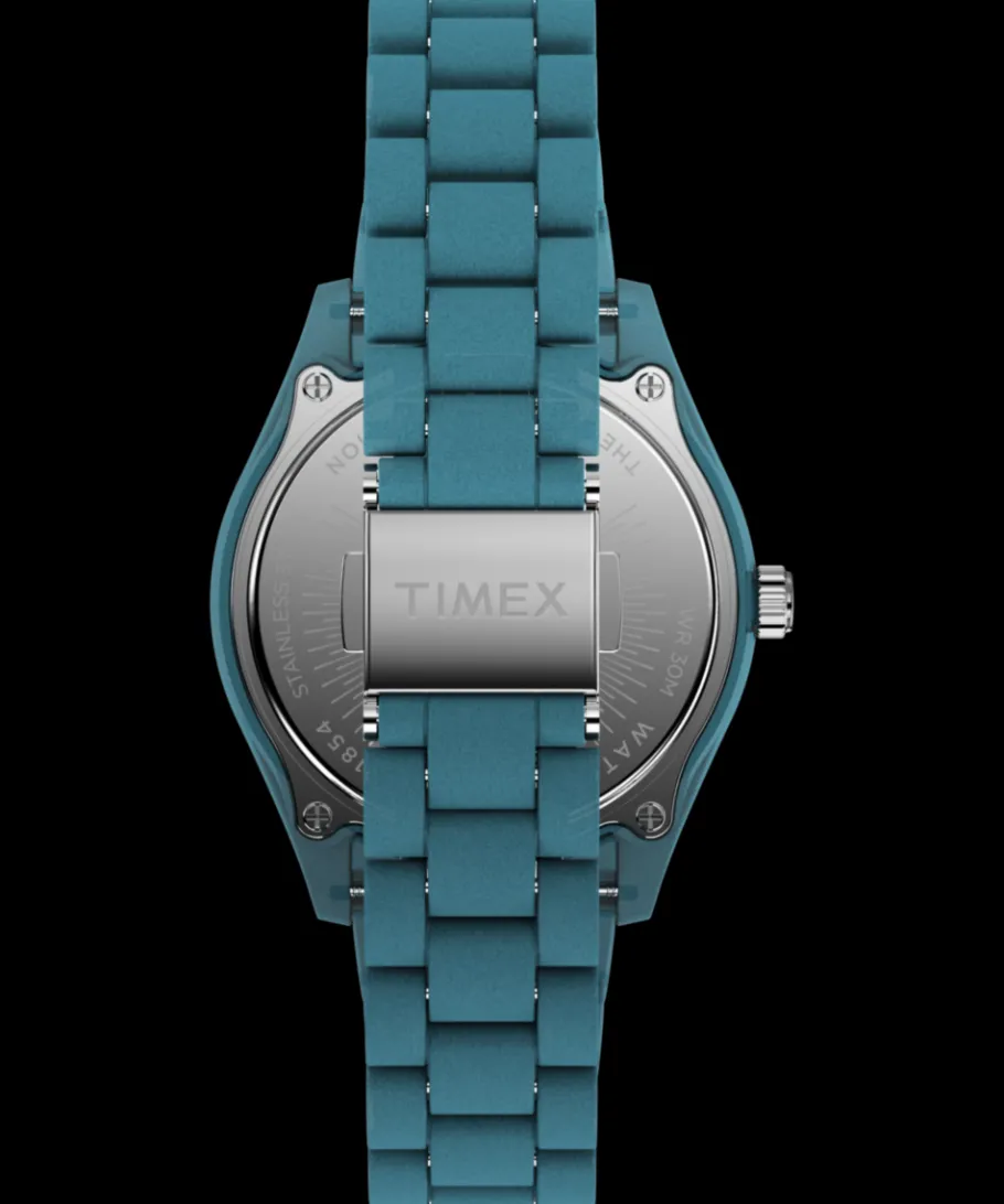 Women Timex Bracelet*Legacy Ocean 37mm Recycled Plastic Bracelet Watch