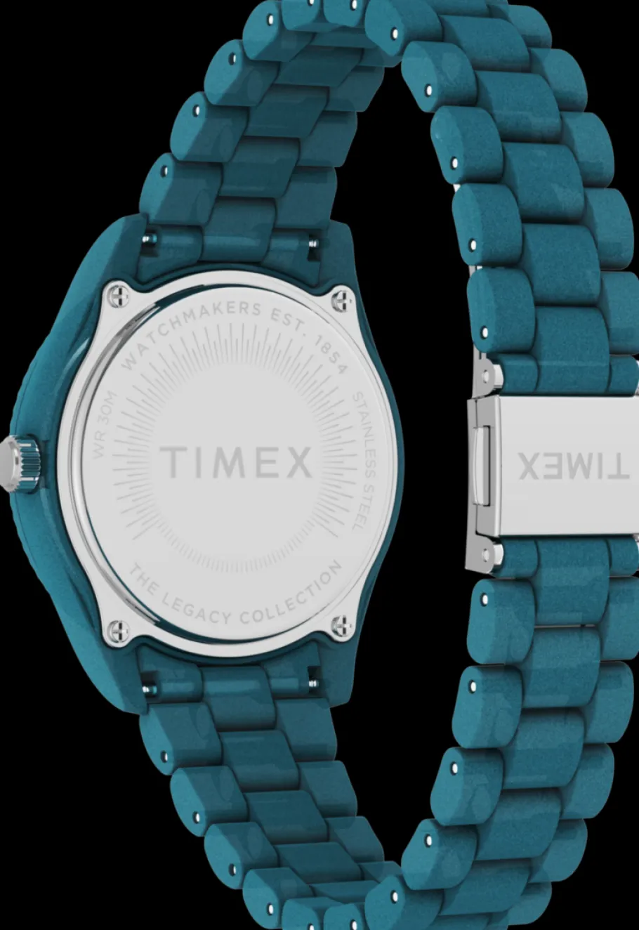 Women Timex Bracelet*Legacy Ocean 37mm Recycled Plastic Bracelet Watch