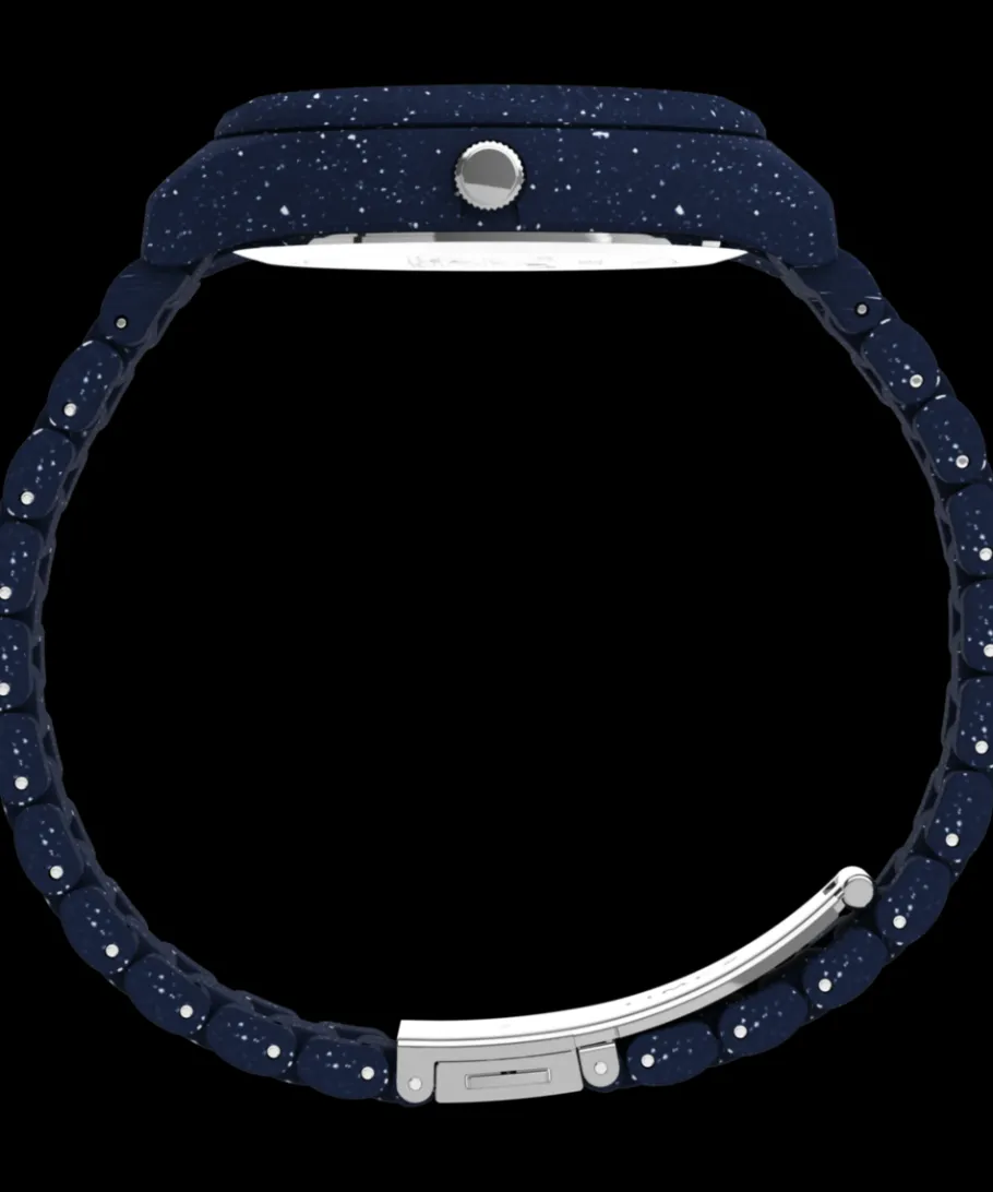 Women Timex Bracelet|Father's Day Gifts*Legacy Ocean x Peanuts 42mm Recycled Bracelet Watch