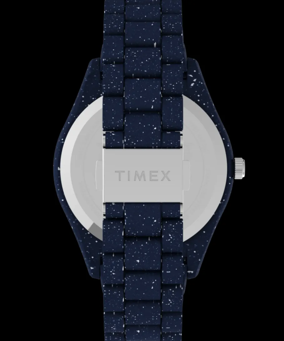 Women Timex Bracelet|Father's Day Gifts*Legacy Ocean x Peanuts 42mm Recycled Bracelet Watch