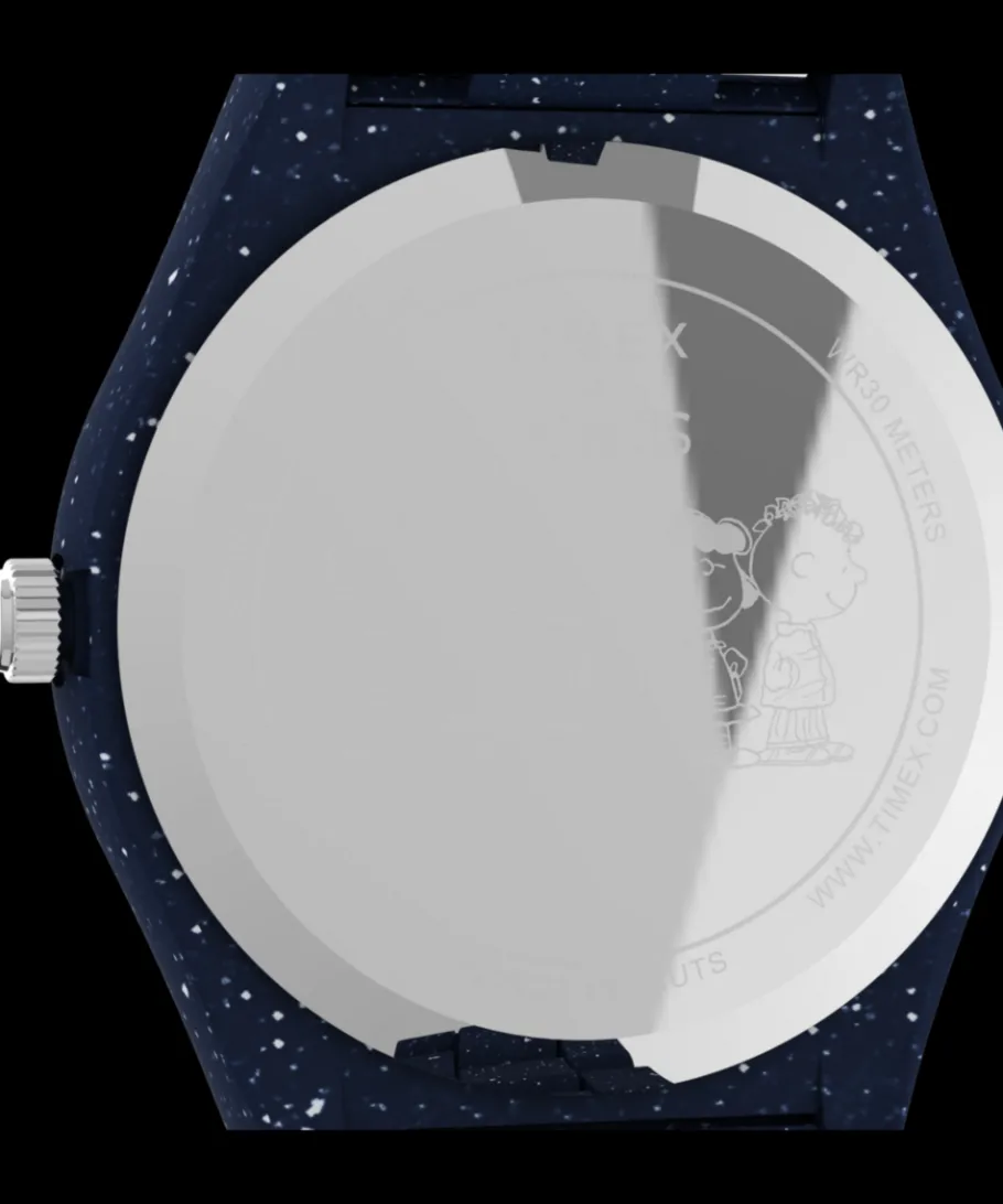 Women Timex Bracelet|Father's Day Gifts*Legacy Ocean x Peanuts 42mm Recycled Bracelet Watch