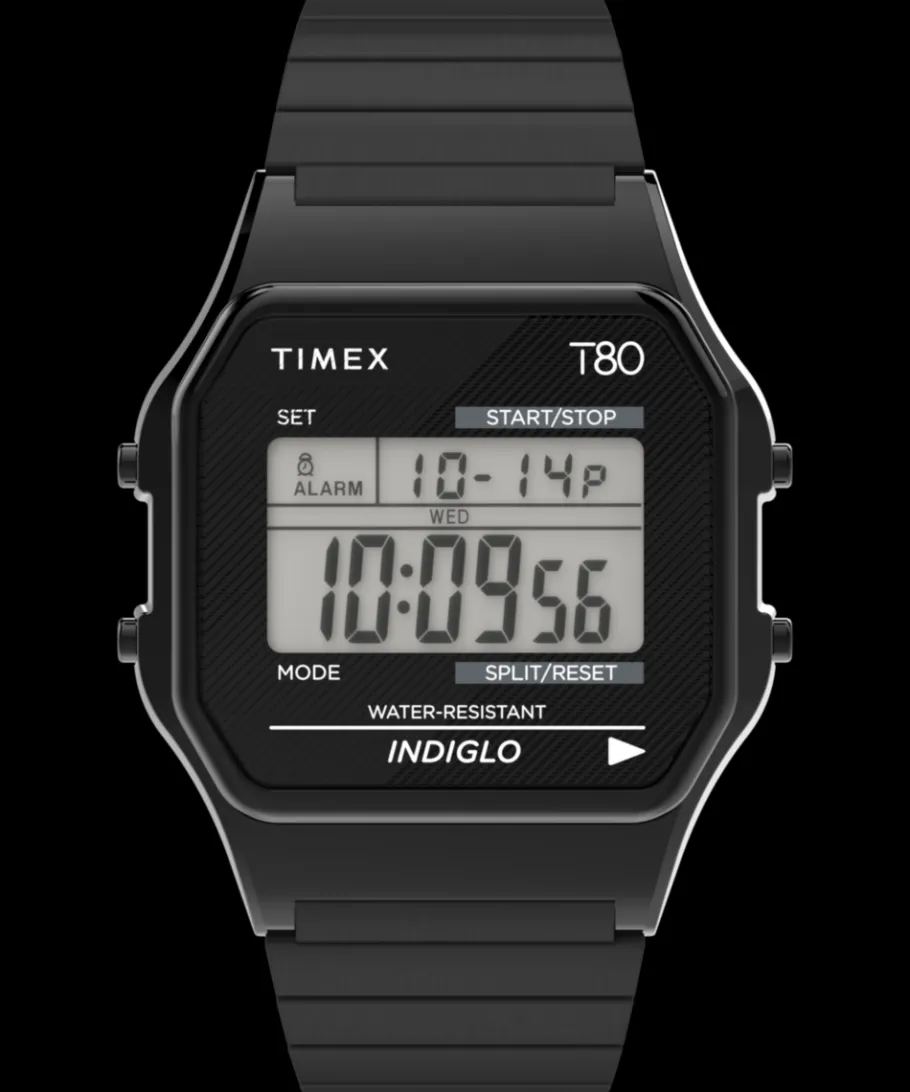 Women Timex Digital|Bracelet*T80 34mm Stainless Steel Expansion Band Watch