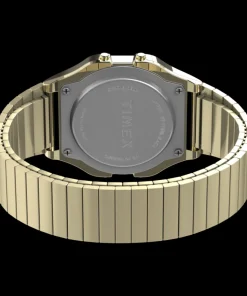 Women Timex Digital|Digital*T80 34mm Stainless Steel Expansion Band Watch