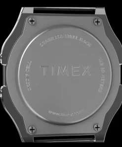 Women Timex Digital|Digital*T80 34mm Stainless Steel Expansion Band Watch