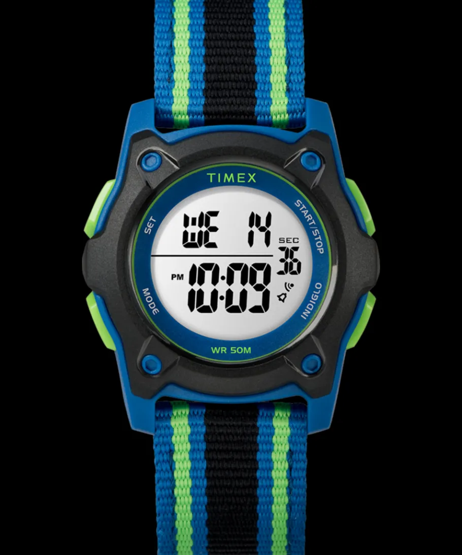 Kids Timex Kids Watches*TIME MACHINES® 35mm Double Layer Fabric Strap Watch