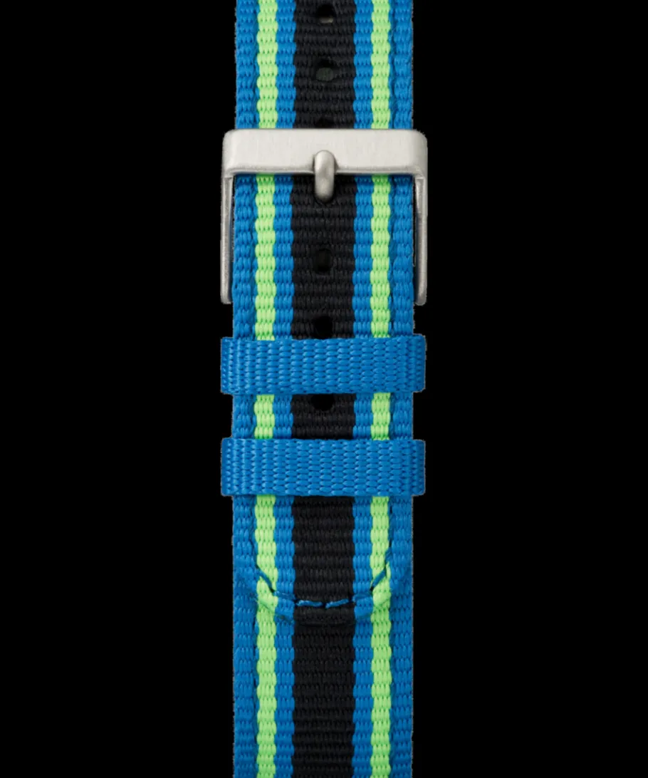 Kids Timex Kids Watches*TIME MACHINES® 35mm Double Layer Fabric Strap Watch