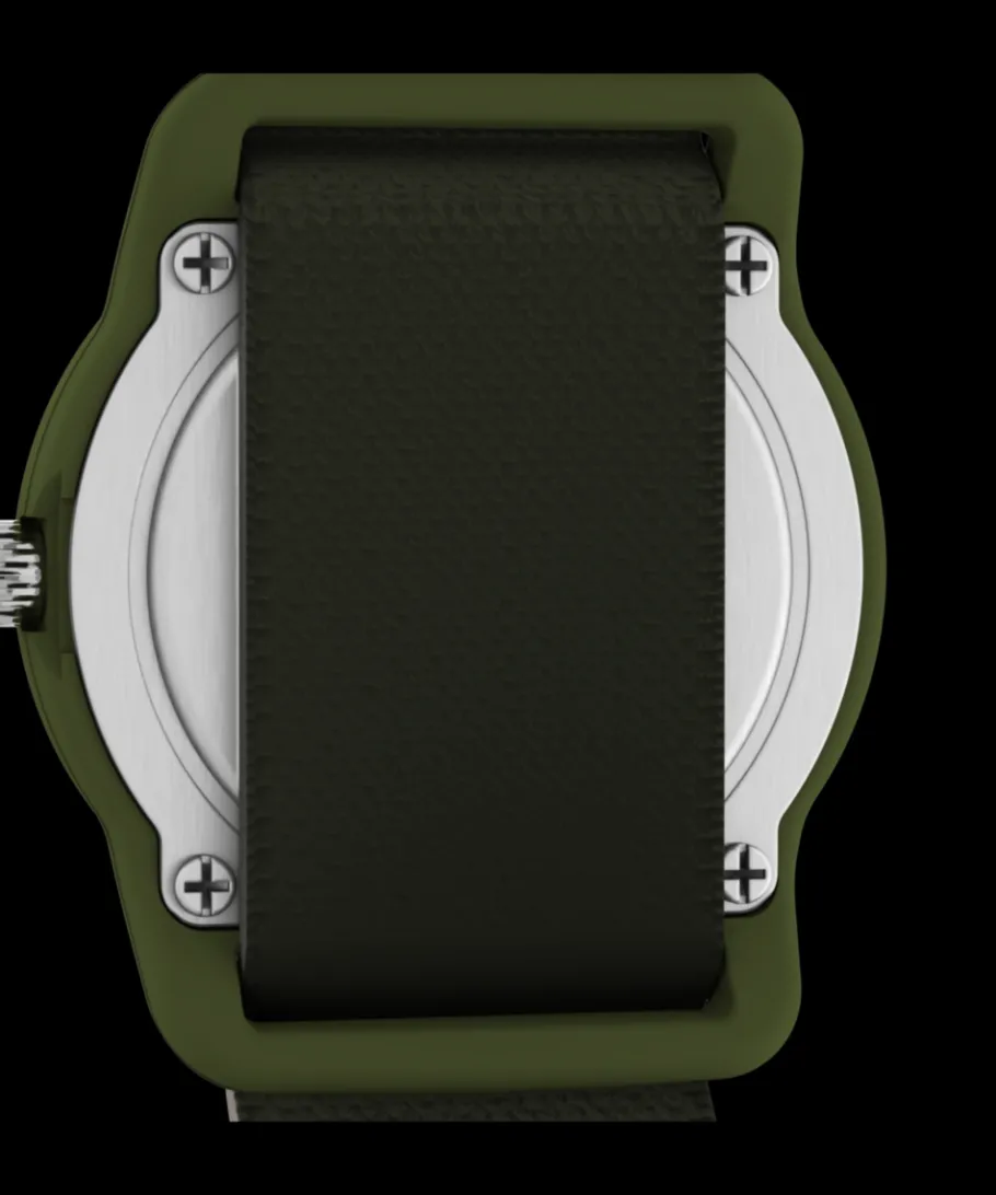 Kids Timex Kids Watches*TIME MACHINES® 29mm Green Camo Elastic Fabric Kids Watch