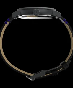 Timex Leather|Black Watches*Waterbury Standard Dia de los Muertos 40mm Leather Strap Watch