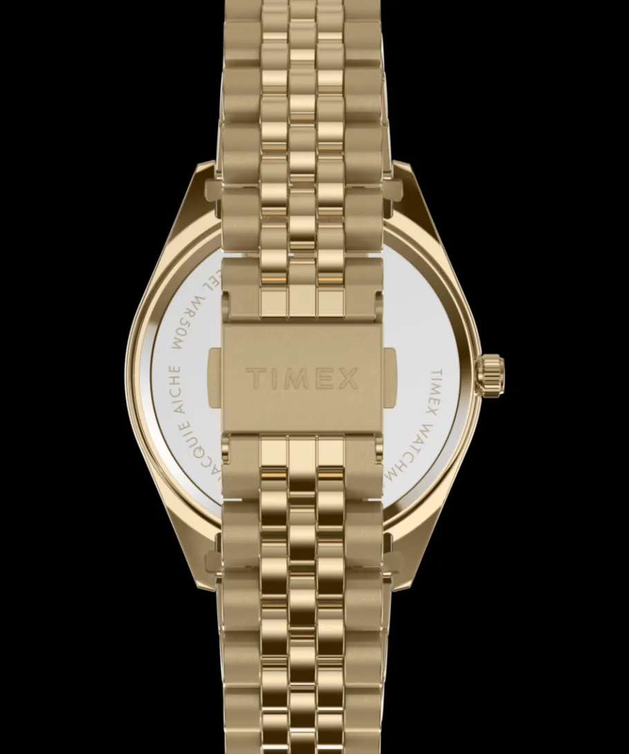 Women Timex Gold-tone|Bracelet*x Jacquie Aiche 36mm Stainless Steel Bracelet Watch