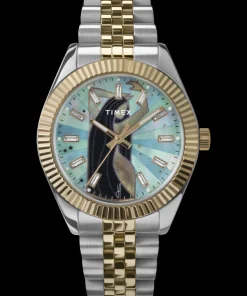Women Timex Bracelet|Silver-tone*x Jacquie Aiche 36mm Stainless Steel Bracelet Watch