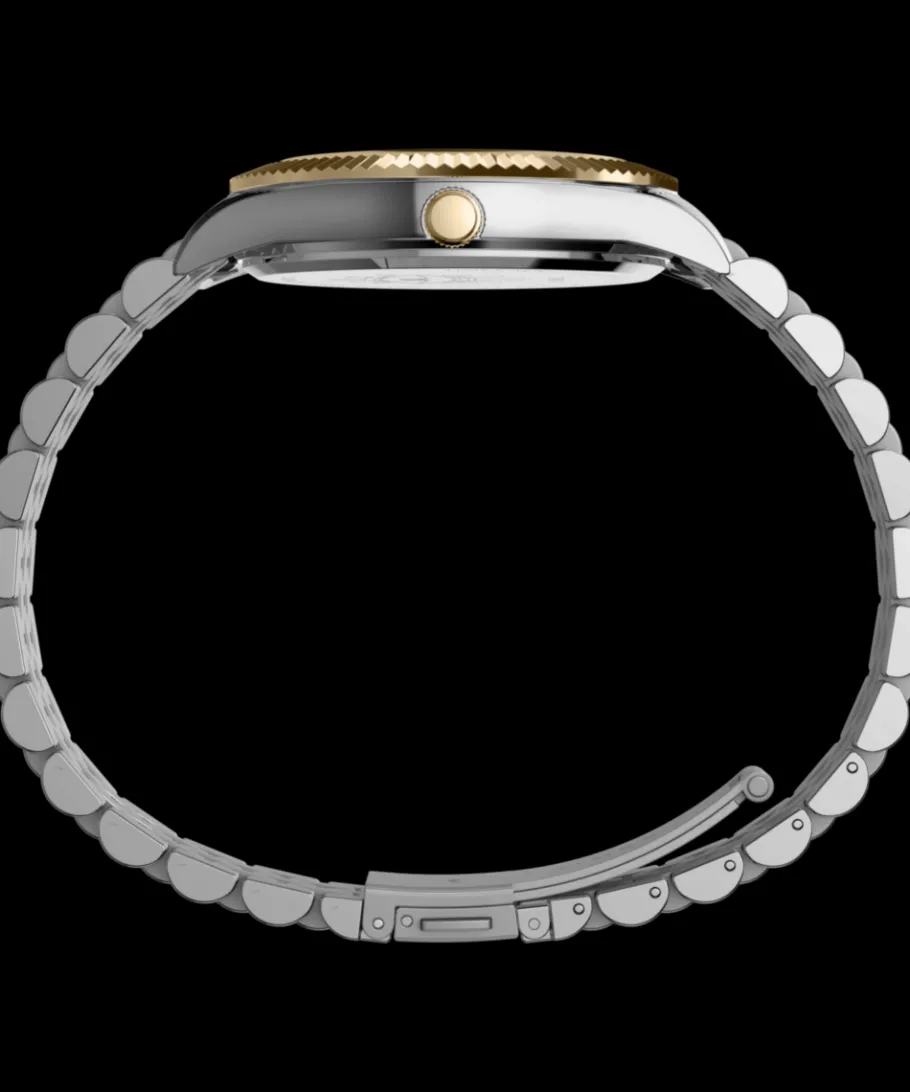 Women Timex Bracelet|Silver-tone*x Jacquie Aiche 36mm Stainless Steel Bracelet Watch