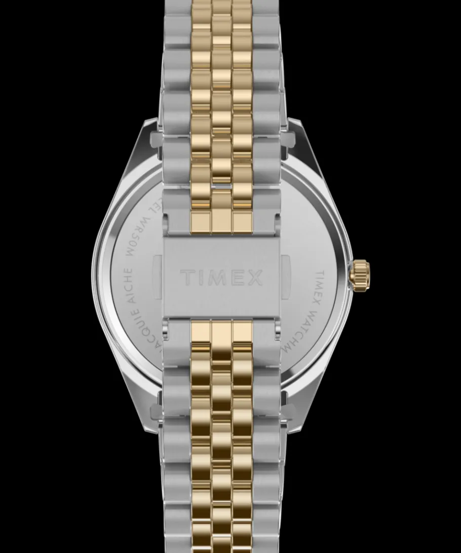 Women Timex Bracelet|Silver-tone*x Jacquie Aiche 36mm Stainless Steel Bracelet Watch