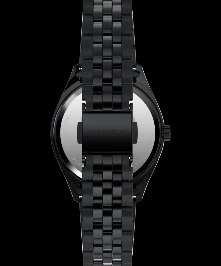 Women Timex Bracelet*x Wednesday Legacy 36mm Stainless Steel Bracelet Watch