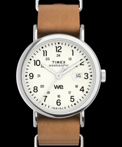 Timex Leather*Weekender 40mm Leather Strap Watch